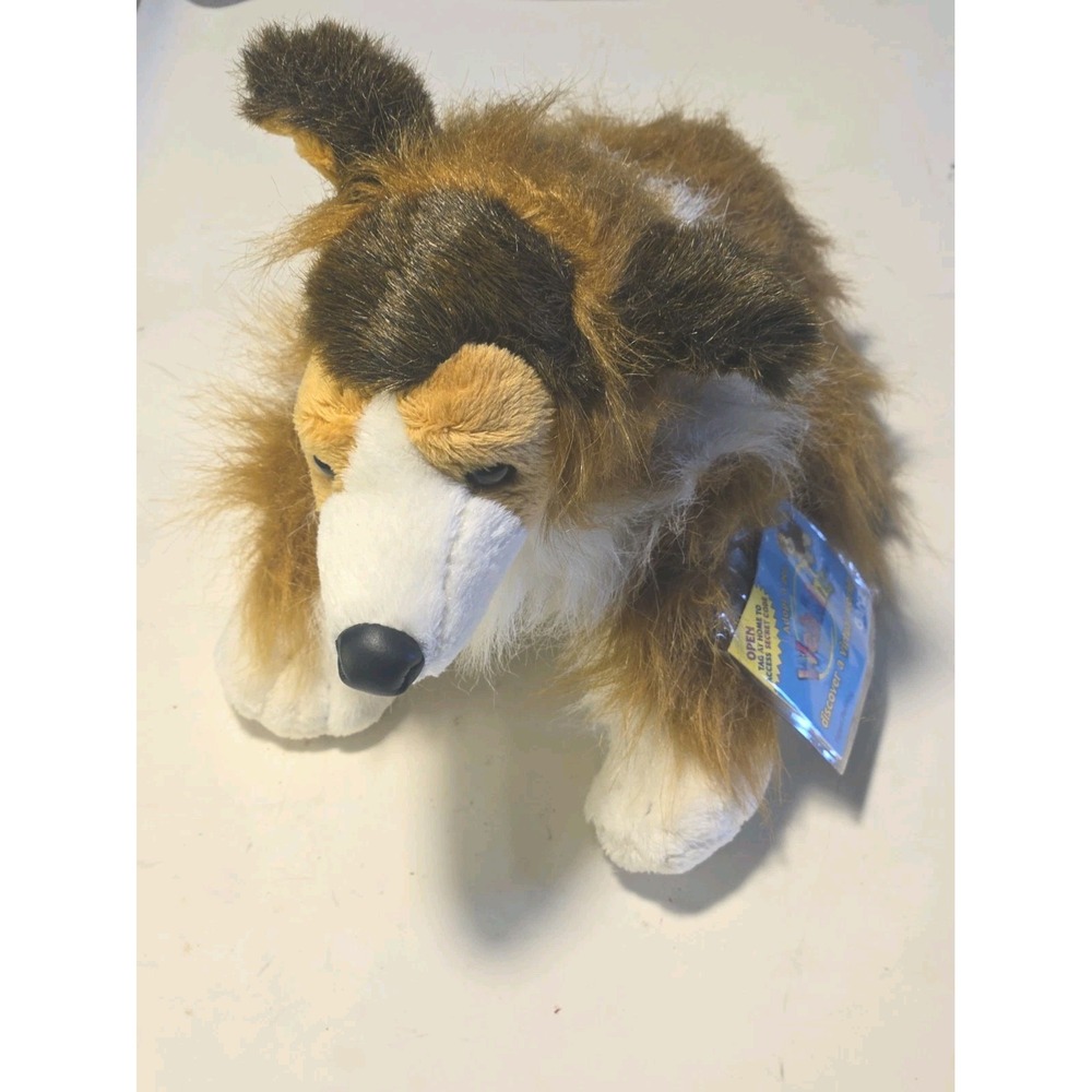 GANZ Webkinz Collie Dog Plush HM149 NWT NEW Sealed Unused Code Tag Retired 2007